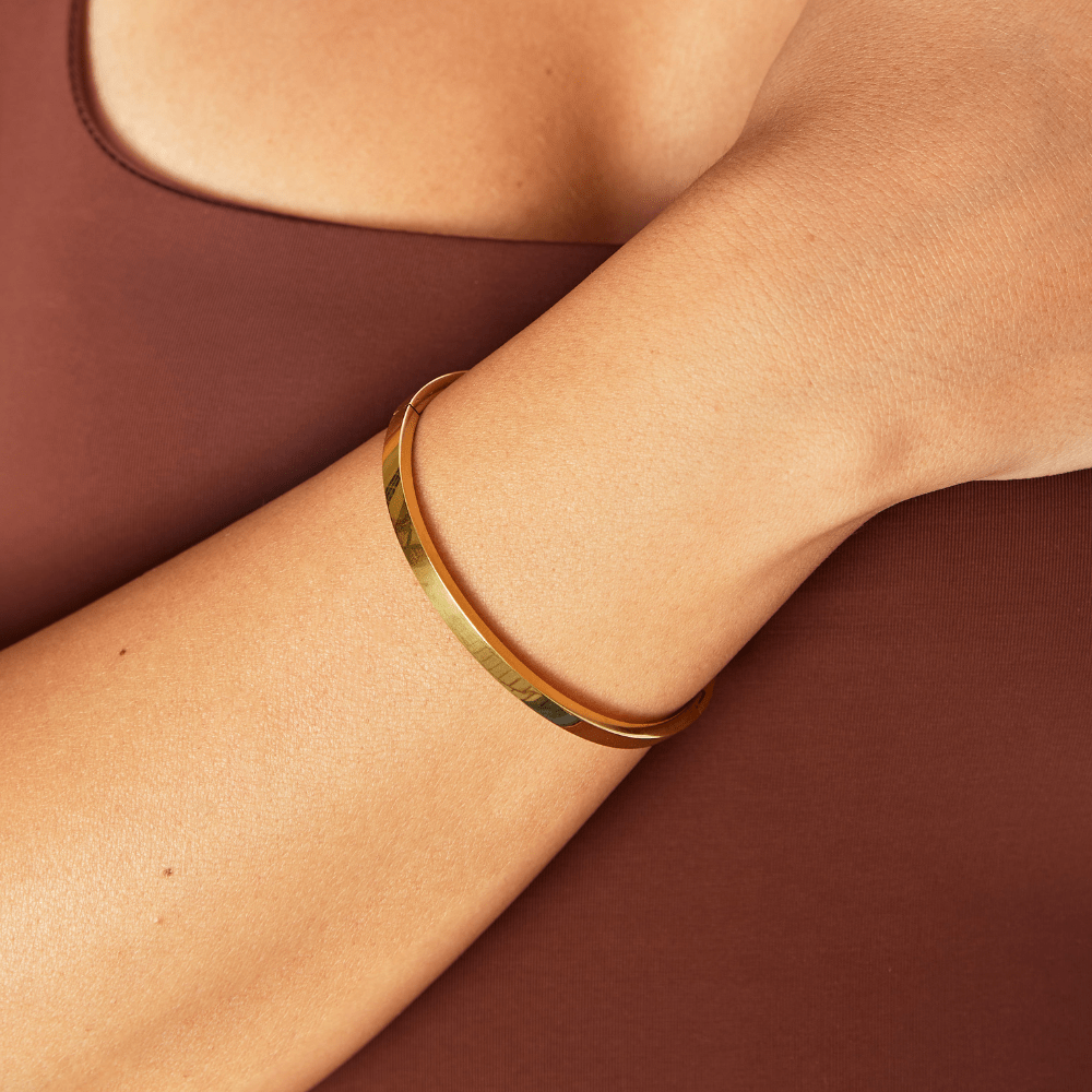 Gold Lilah Cuff Bracelet