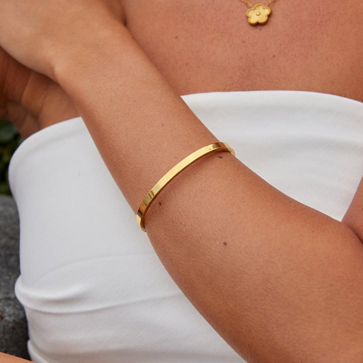 Gold Lilah Cuff Bracelet