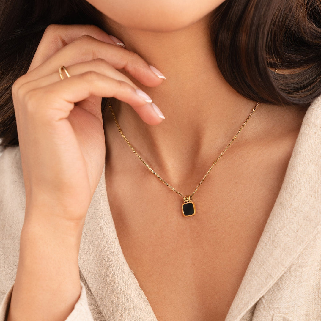Elegant Double Row Necklace