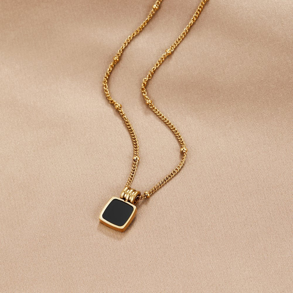 Elegant Double Row Necklace