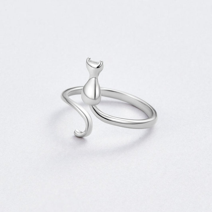Midnight Cat Ring