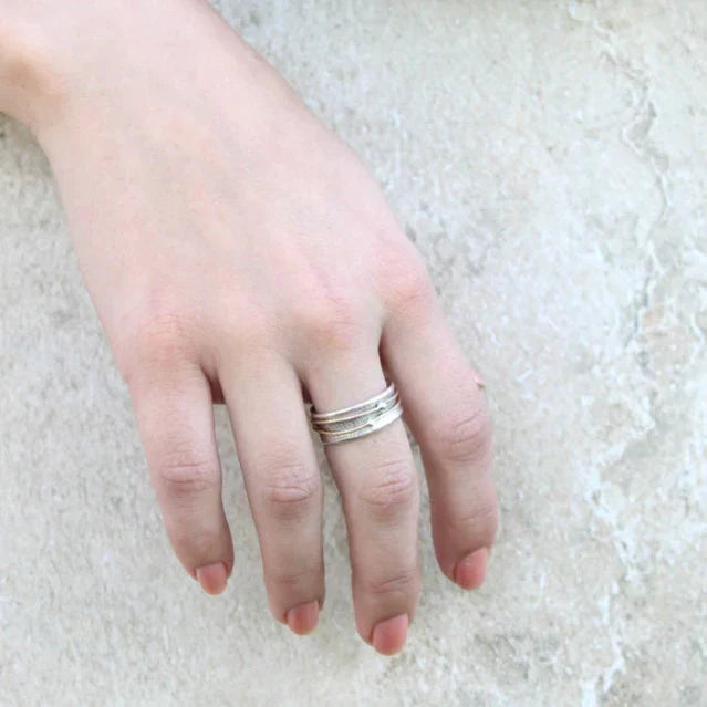 Shine - Vintage Gold Layered Ring