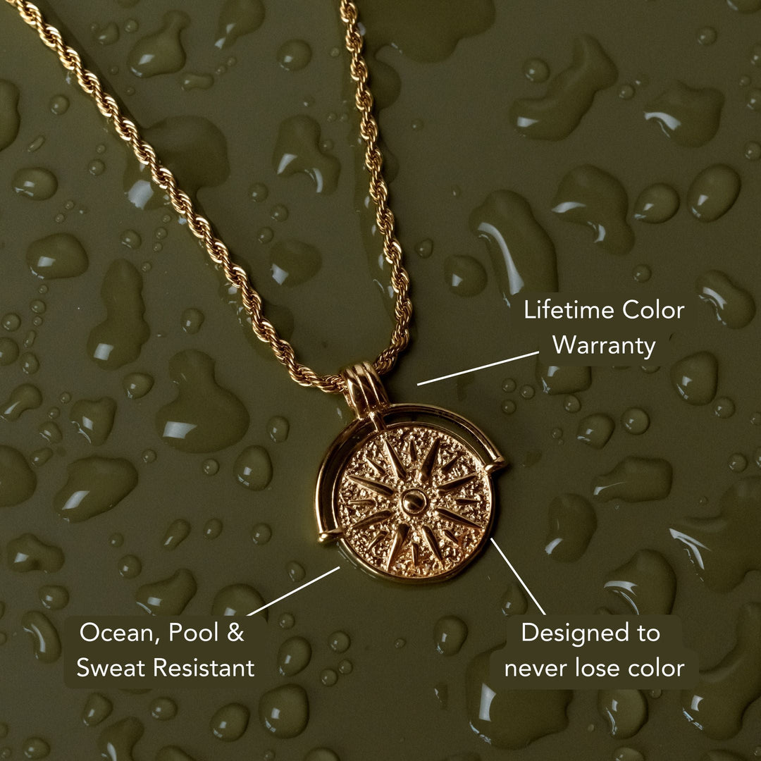 Golden Sun Necklace