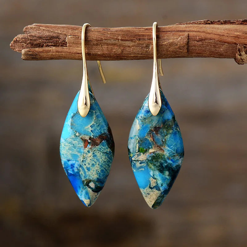 Natural Stone Earrings