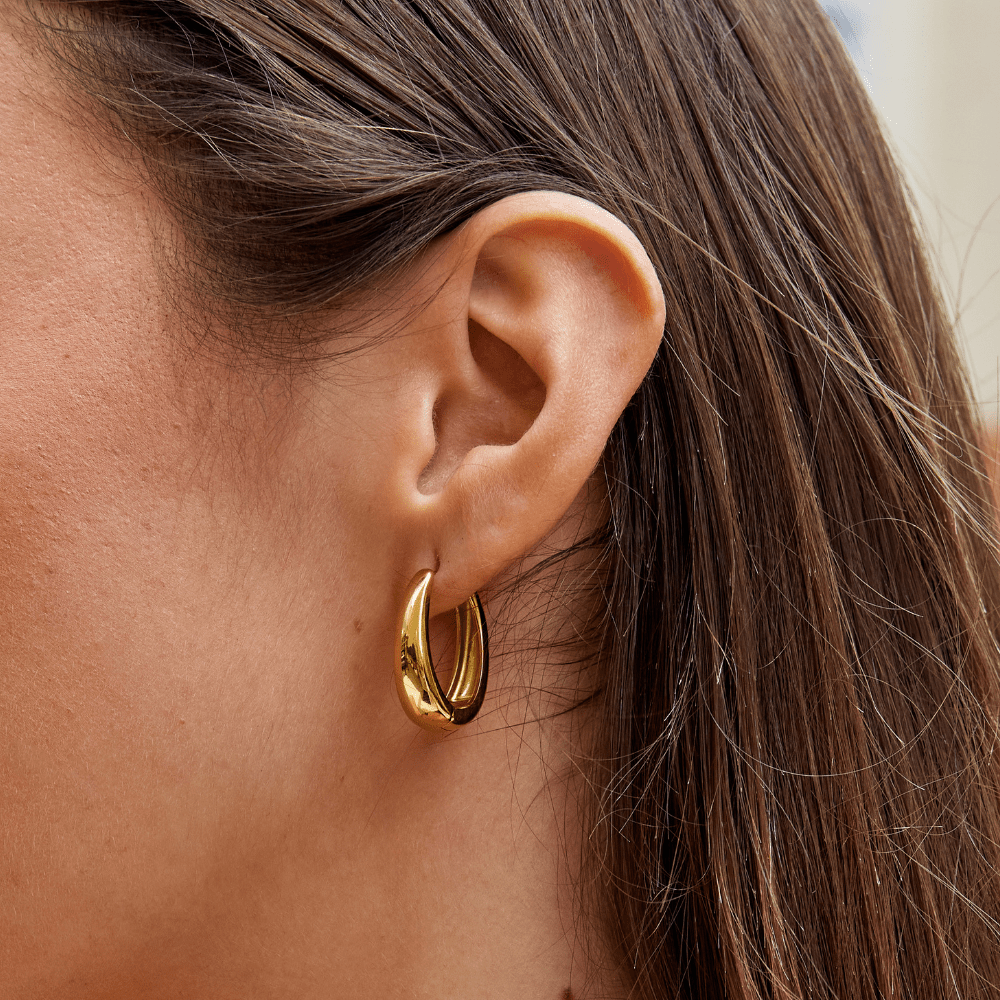 Valentina Golden Hoops