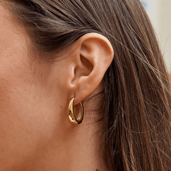 Valentina Golden Hoops